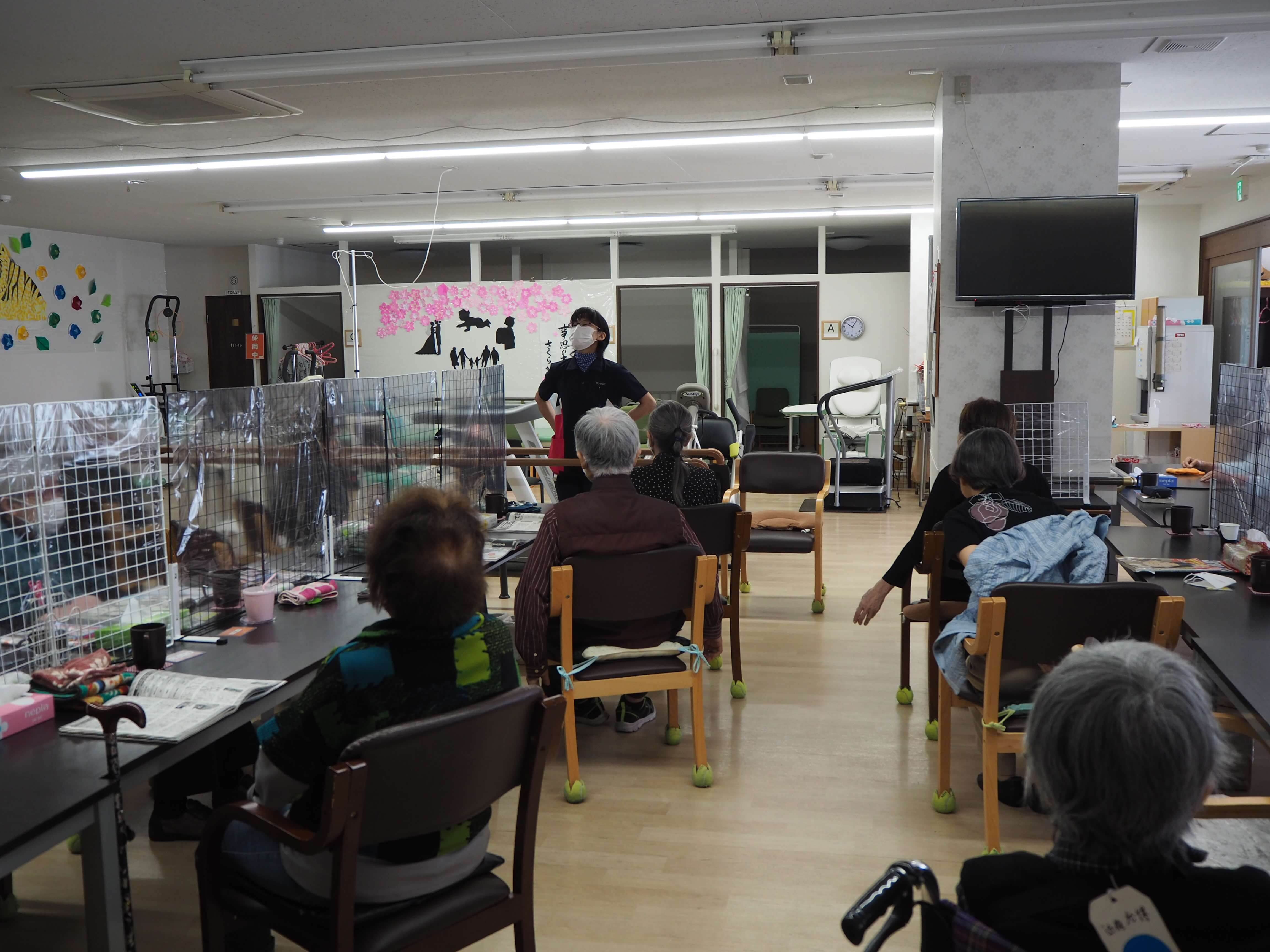 朝の体操・健康チェック