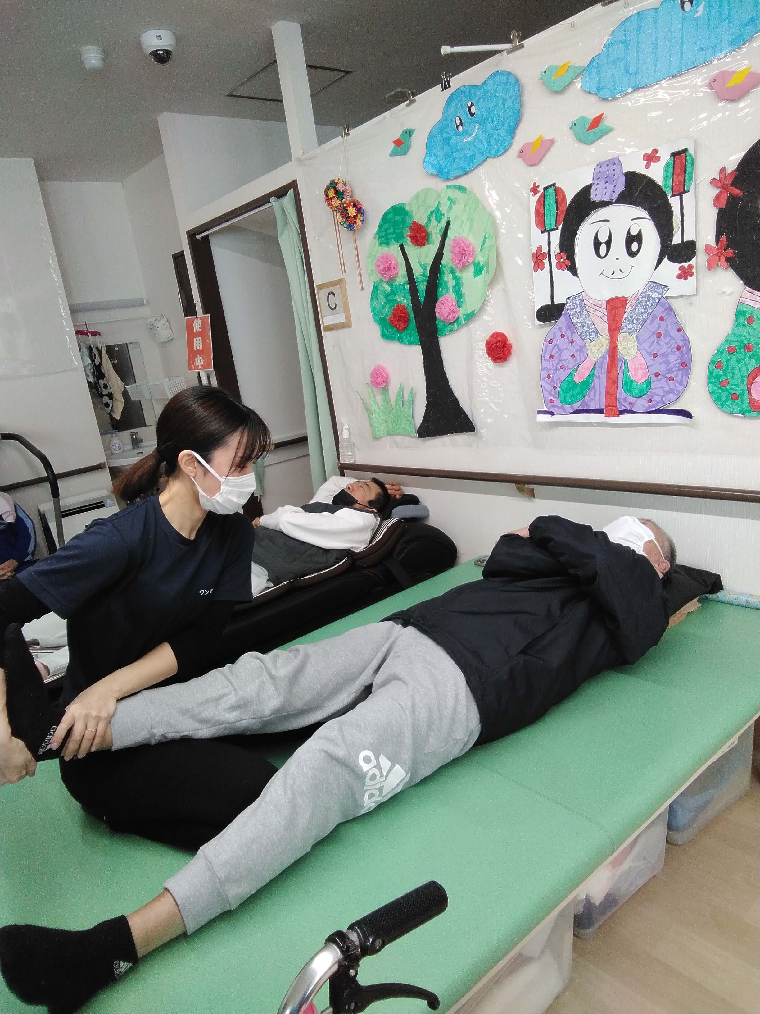 散歩（お庭など）・リハビリ・入浴など